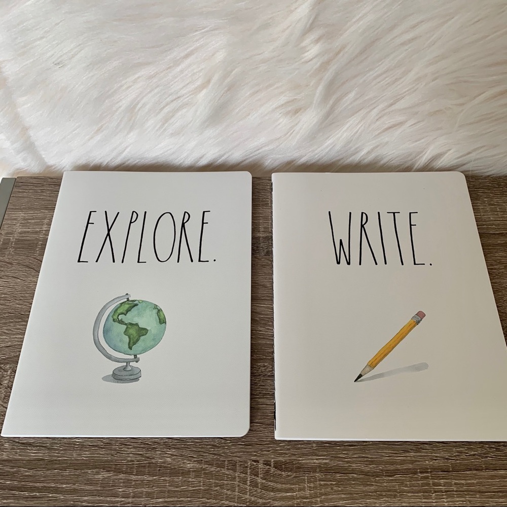 Rae Dunn Journals 2 pc. Set